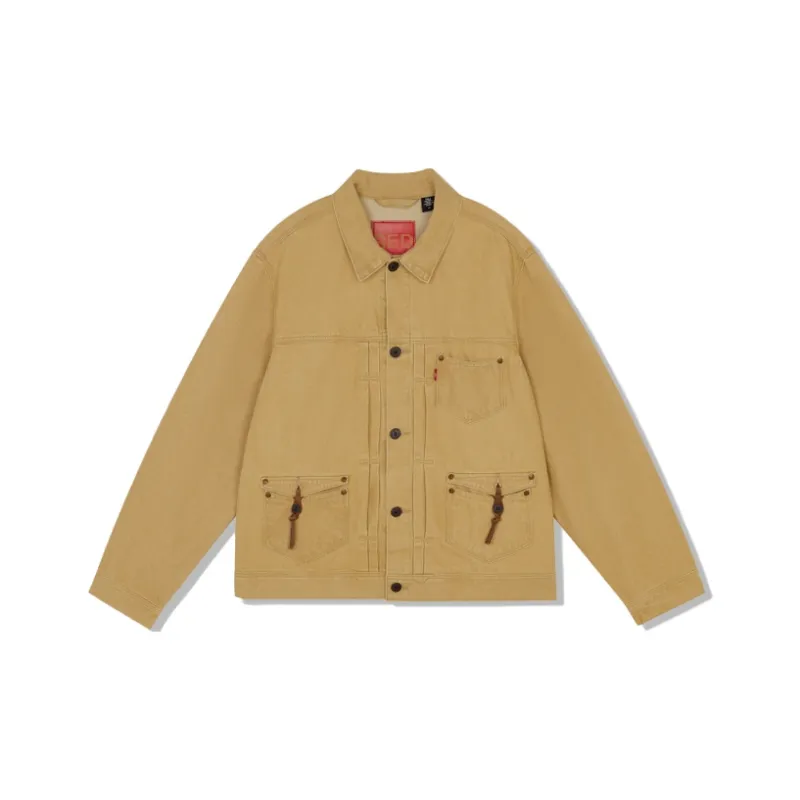 Levi's Denim Jacket Men's Khaki-0