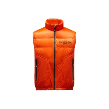 Moncler Grenoble Vest Men's Bright Orange