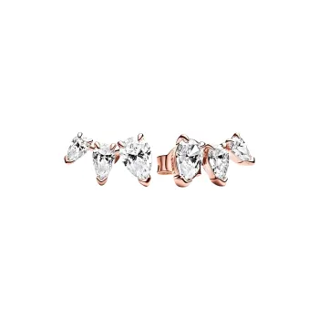 Pandora   Stud Earrings Women's Gold