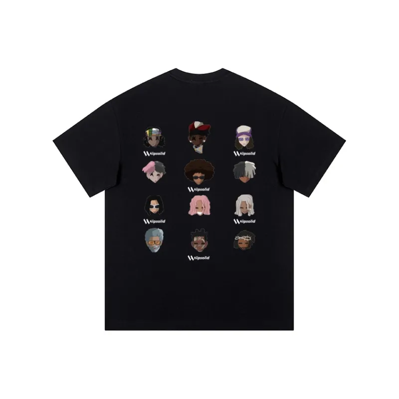 WIIPSOLID T Shirts Unisex-3