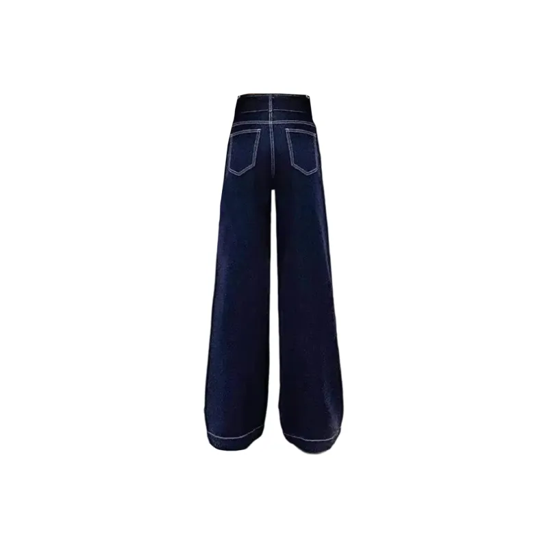 COVER TIME Jeans Women's Dark Blue-1