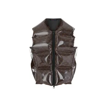 LOUIS VUITTON Vest Men's Coffee
