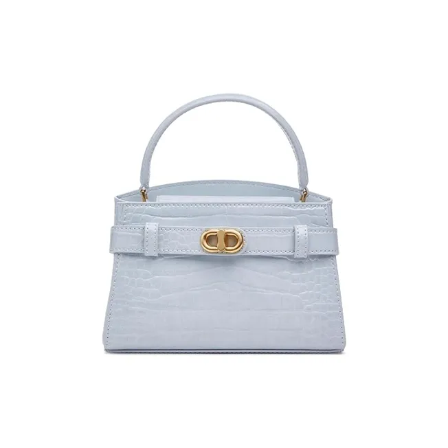 Jade En Plus PU Handbag Regular Women's Elegant White/New Order Pink/Clearwater Blue/Classic Black-8