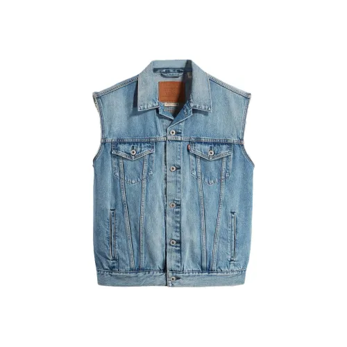 Levis Relaxed Trucker Denim Vest