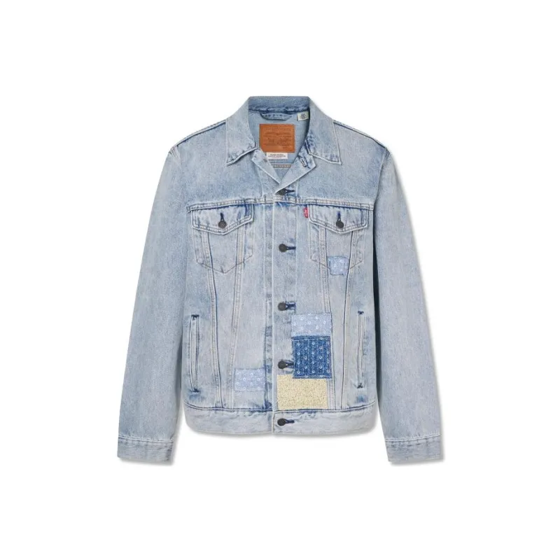 Levis Denim Jackets Men Light Blue-0