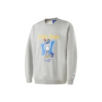 NBA Dragon Year Collection Golden State Warriors Sweatshirt Unisex Heather Gray