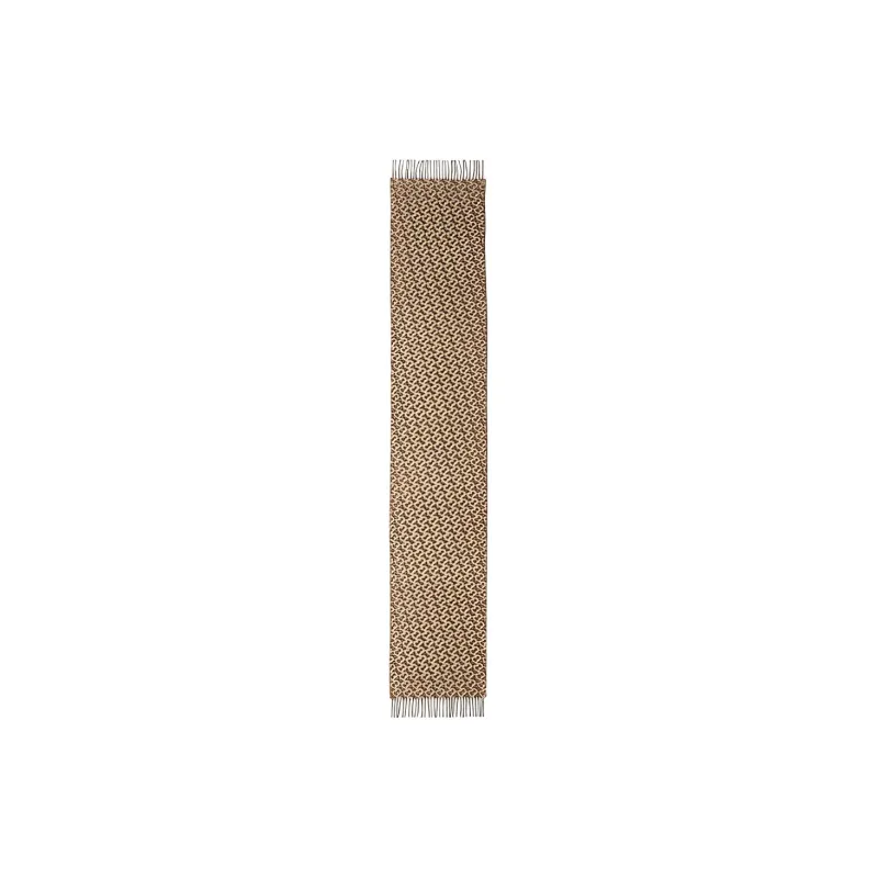 Burberry Knit Scarves Unisex Dark Brown-2