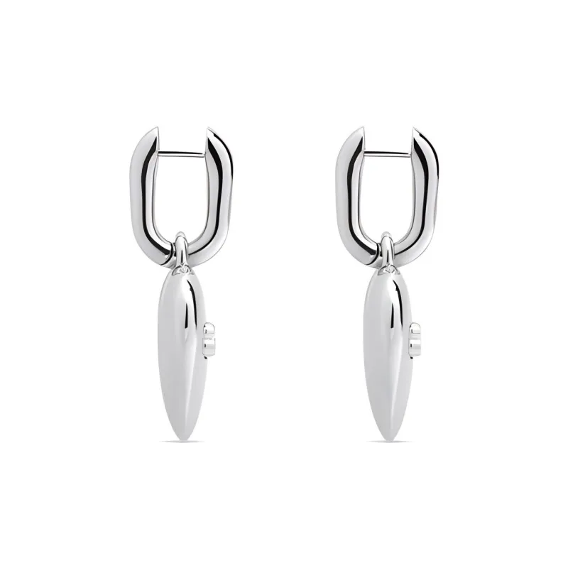 Balenciaga Bb Heart Earrings-2