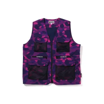 A BATHING APE Color Camo Vest SS22