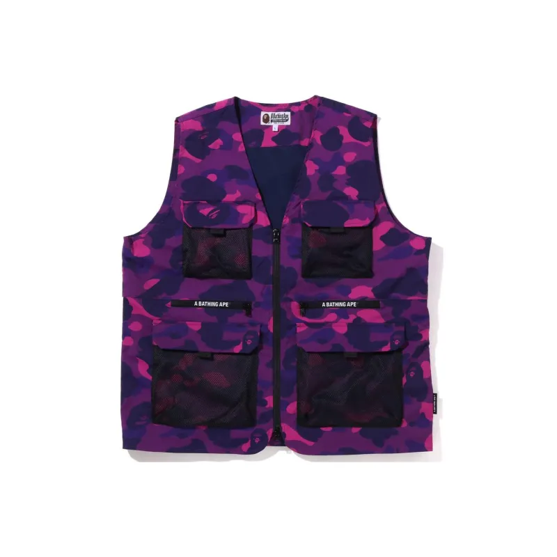 A BATHING APE Color Camo Vest SS22-2