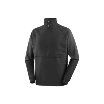 SALOMON Sweatshirt Unisex Pitch Black