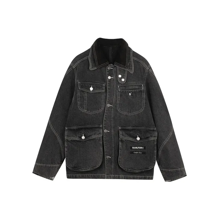 INXX Standby Denim Jacket Unisex Black-0