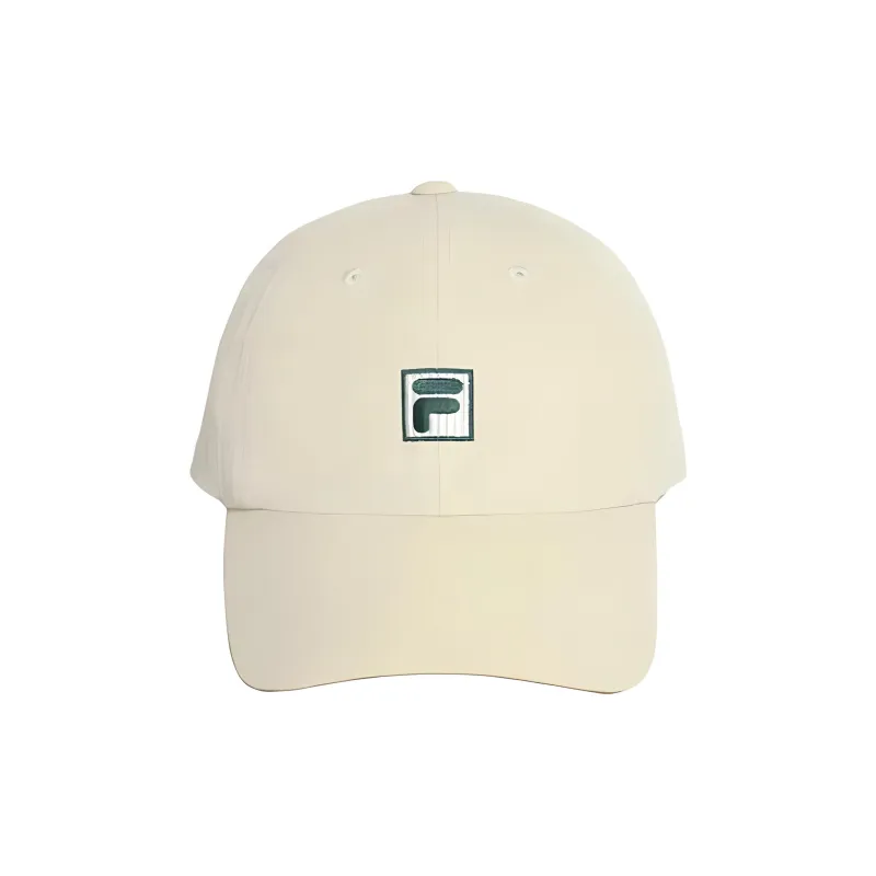 FILA Nylon Baseball Caps Unisex Beige-1