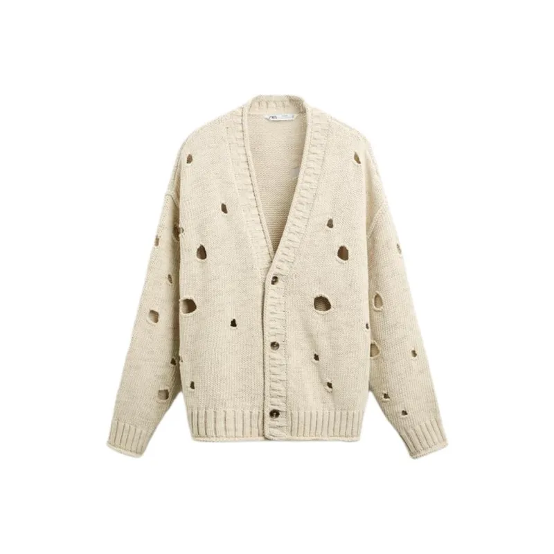 ZARA Knitwear Men White-0