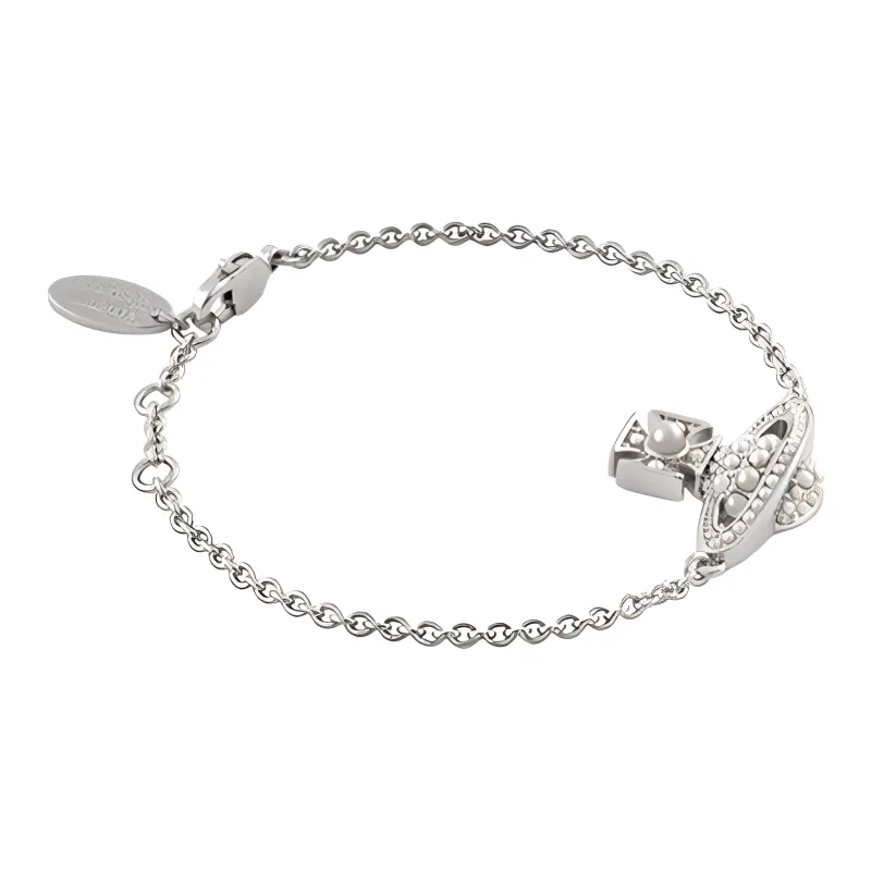 Vivienne Westwood Pearl Bracelets Women's Silver-1
