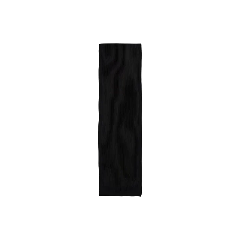 JIL SANDER Logo appliqué Wool Scarf-1