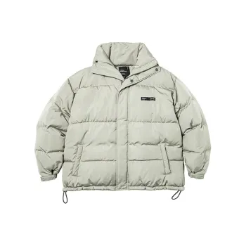 ROARINGWILD Down Jacket Unisex Silver Gray