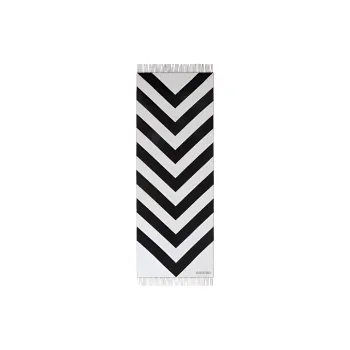 Valentino Logo Detailed Fringed Edge Scarf