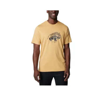 Columbia T Shirts Men Yellow