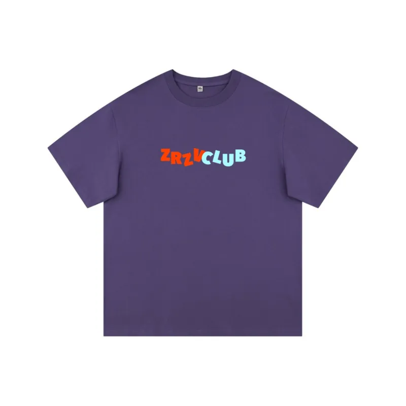 ZRZV T Shirts Unisex Purple-0
