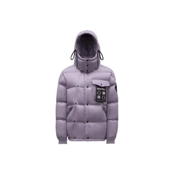 Fragment Design X MONCLER GENIUS MONCLER GENIUS X Fujiwara Hiroshi FRGMT Down Jackets Unisex Purple