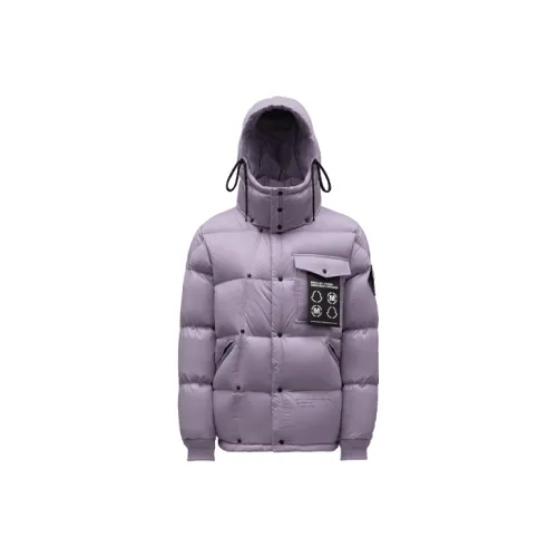 Fragment Design X MONCLER GENIUS MONCLER GENIUS X Fujiwara Hiroshi FRGMT Down Jackets Unisex Purple