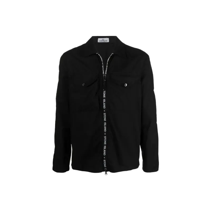 STONE ISLAND Jackets Men Black-0