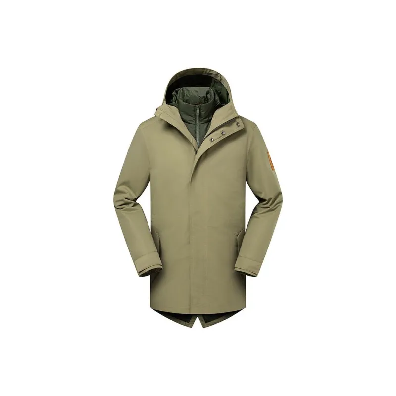 Timberland Windproof And Warm Water Repellent Windbreaker Jacket Men's Green-0
