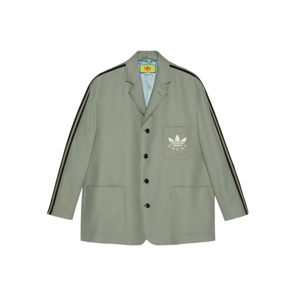 alien　GUCCI adidas コラボ　ジャケット 691424 alien様専用 GUCCI adidas コラボ ジャケット 691424 - メルカリ