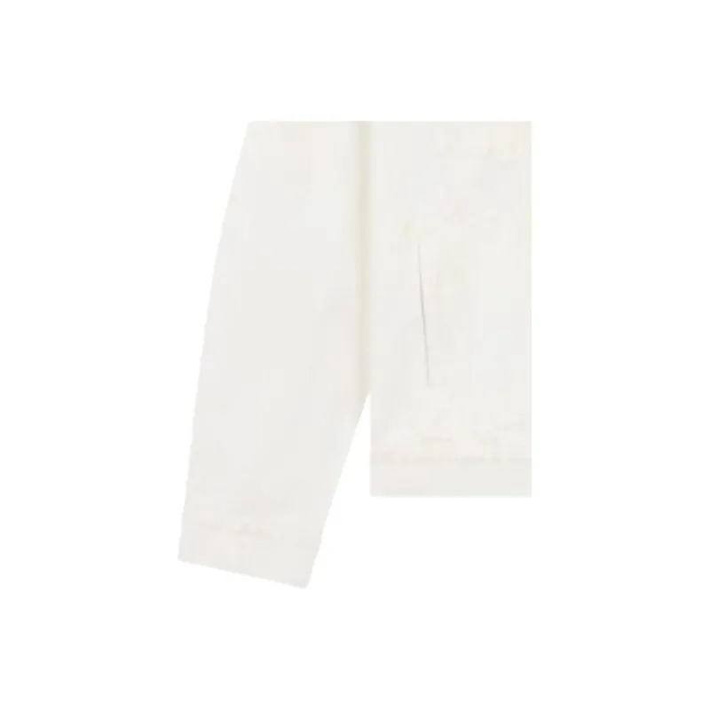 WE11DONE SS23 Denim Jackets Unisex White-2