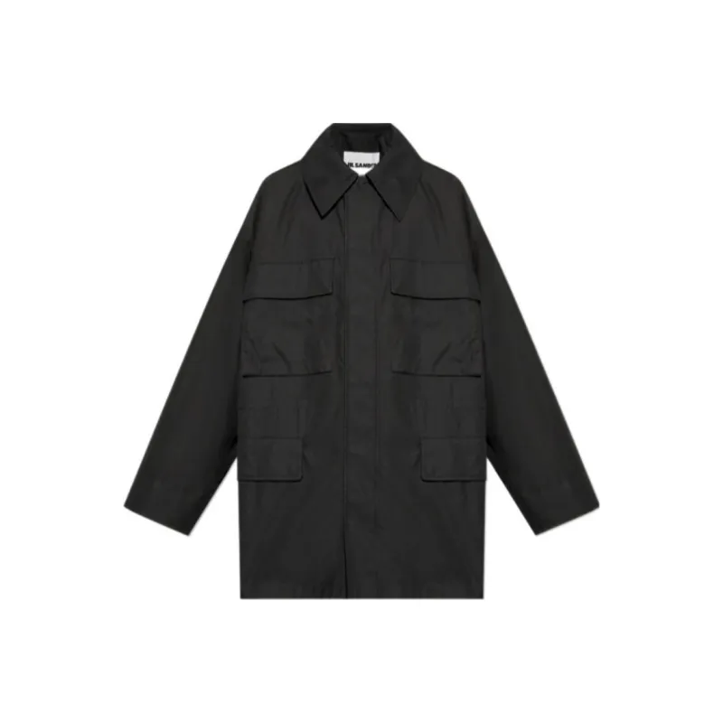 JIL SANDER Flap Pocket Shirt Coat-0
