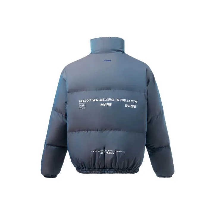 LiNing Down Jacket Men's Dark Blue-0
