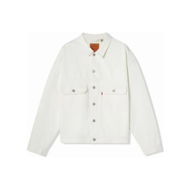 Levi's Denim Jacket Men's White-0