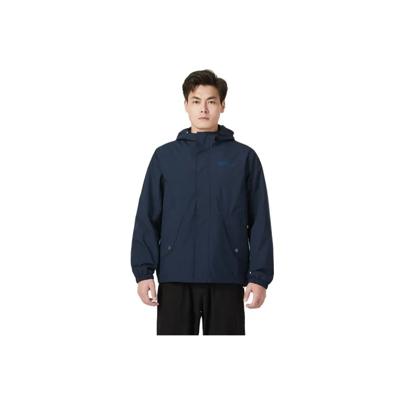Jack Wolfskin Outdoor Hiking Waterproof, Windproof, And Breathable Windbreaker Jacket Men's-4