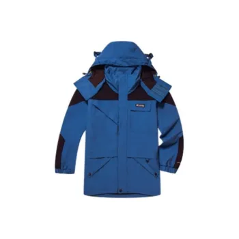 Columbia Windbreaker Jackets Men Blue