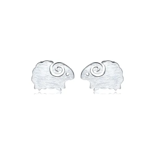 Universe Search S925 Silver Stud Earrings Women's