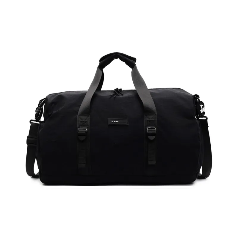 BUBM Fabric Travel Bag Unisex Black/Green/Yellow-12