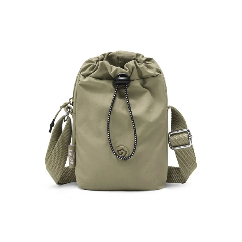 Gerlanx Nylon Fabric Water Bottle Bag, Shoulder Bag Small Size Unisex Multicolor-18
