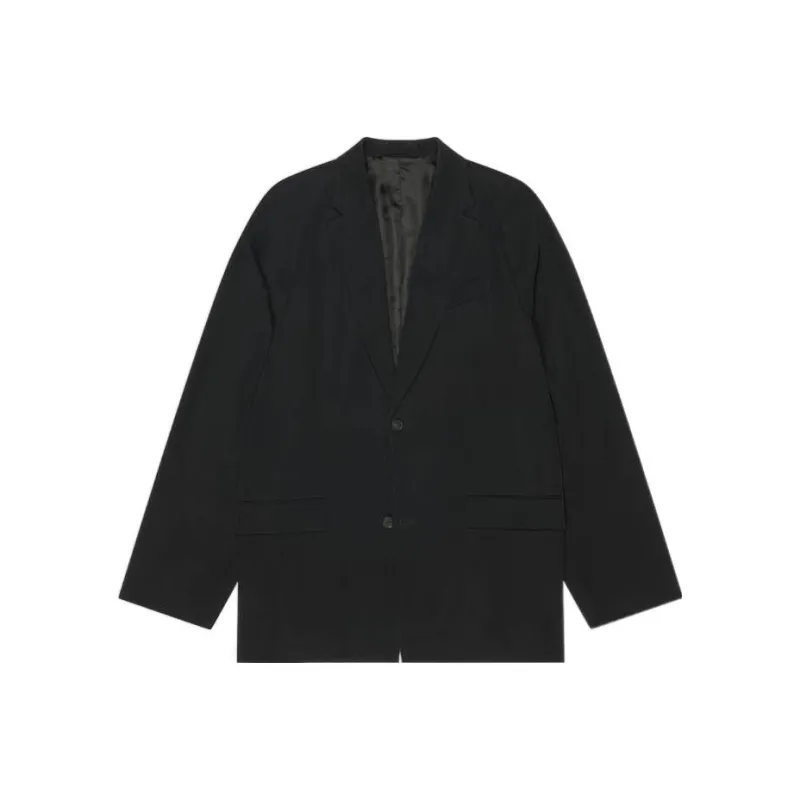Balenciaga Buttoned Twill Blazer-0