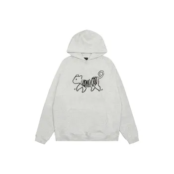 M MAICCO Sweatshirt Unisex White Gray