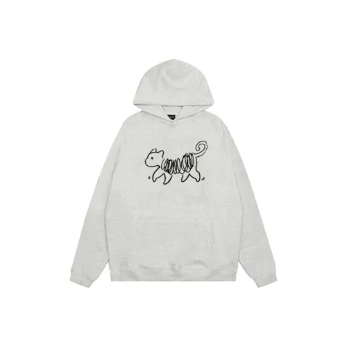 M MAICCO Sweatshirt Unisex White Gray