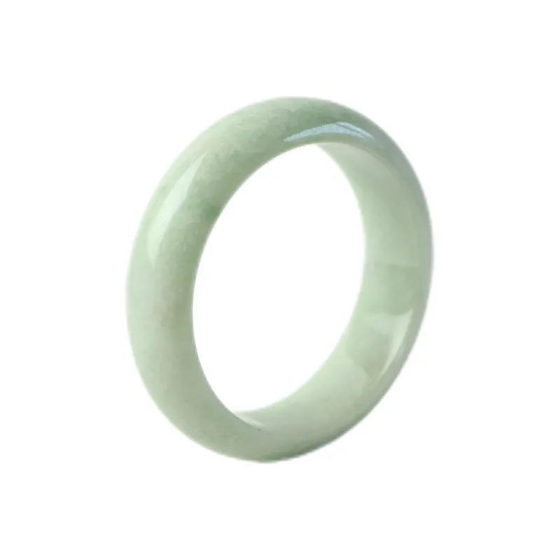 South Asia Bean Type Jadeite Bangles Unisex-0