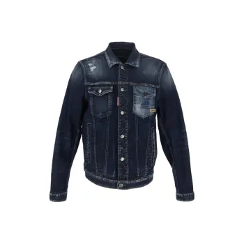 DSQUARED 2 FW22 Denim Jacket Men's Blue
