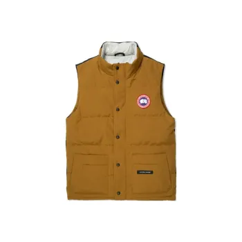 Canada Goose Freestyle Series FW22 Vest Unisex Blue & Brown Multicolor