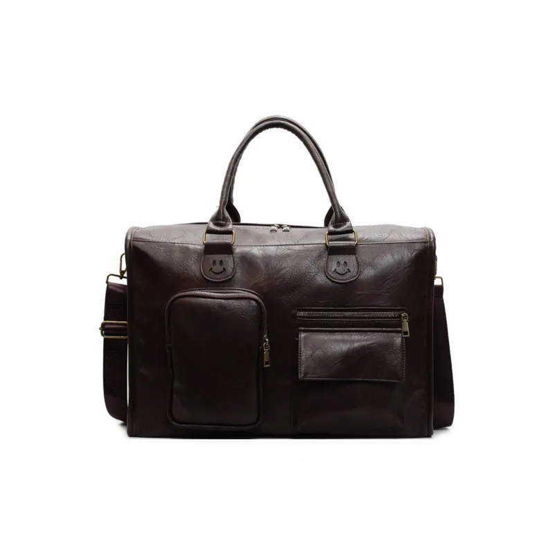 Wenpercy PU Travel Bag Unisex Multicolor-3