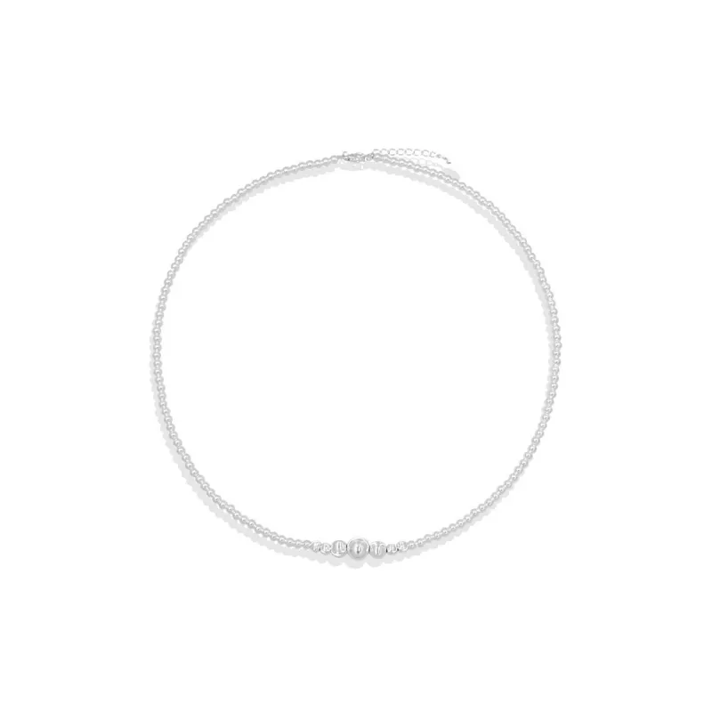 AWE 925 Sterling Silver Shell Pearl Luxury Niche Accessories Necklace With Sweater Chain Women's-5