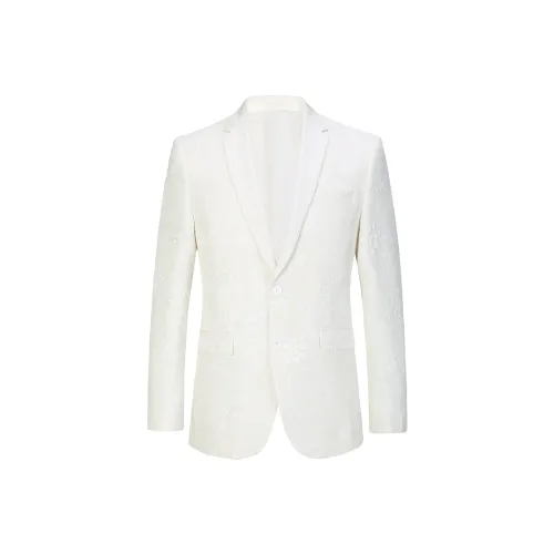 ANDREW MACKENZIE Business Suit Men's White