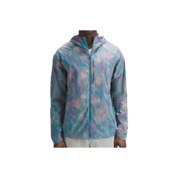 Lululemon Fast And Free Jackets Men Pixel Laser Scattering Mixed Color