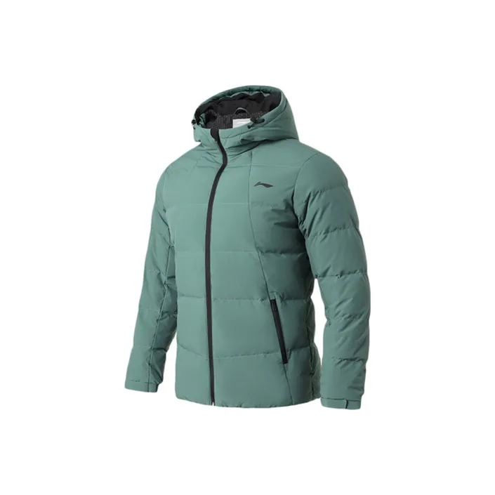 LiNing Down Jacket Men's Wild Duck Green-0