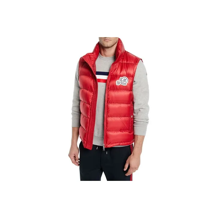 Moncler Vests Men Red-0